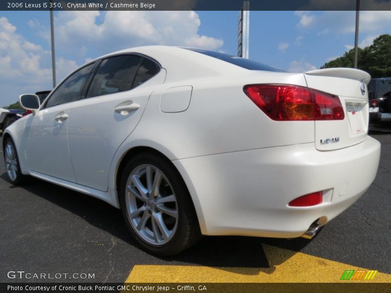 Crystal White / Cashmere Beige 2006 Lexus IS 350