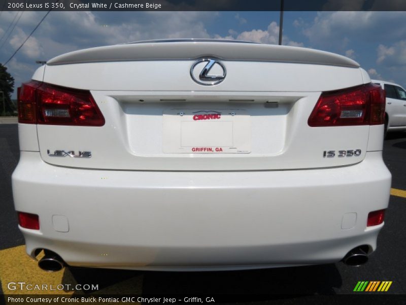 Crystal White / Cashmere Beige 2006 Lexus IS 350