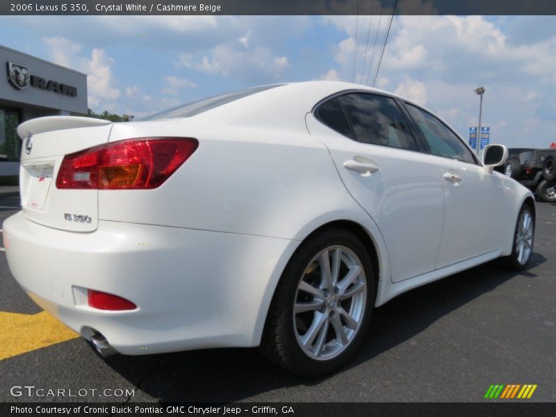 Crystal White / Cashmere Beige 2006 Lexus IS 350