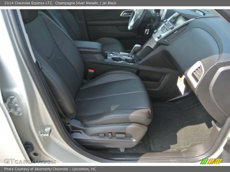 Champagne Silver Metallic / Jet Black 2014 Chevrolet Equinox LTZ
