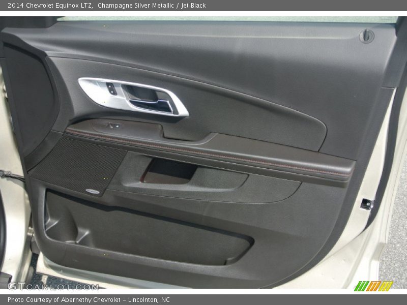 Champagne Silver Metallic / Jet Black 2014 Chevrolet Equinox LTZ