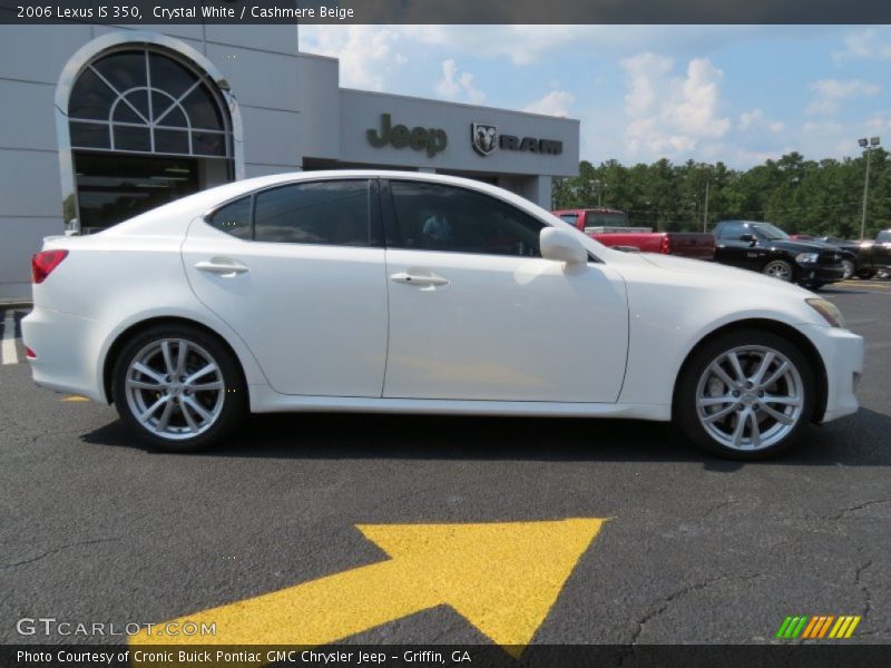 Crystal White / Cashmere Beige 2006 Lexus IS 350
