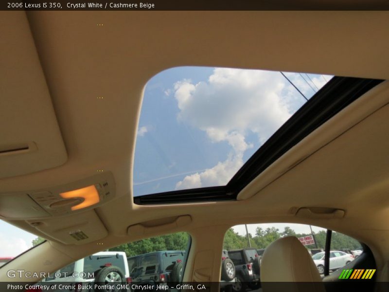 Crystal White / Cashmere Beige 2006 Lexus IS 350