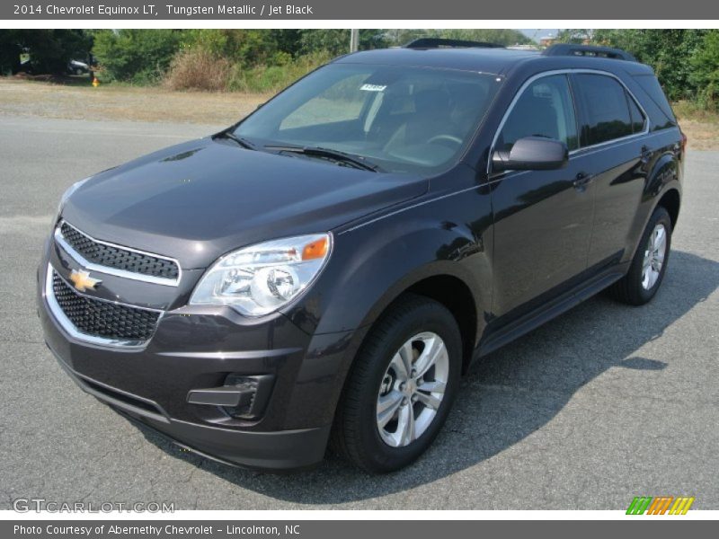 Tungsten Metallic / Jet Black 2014 Chevrolet Equinox LT