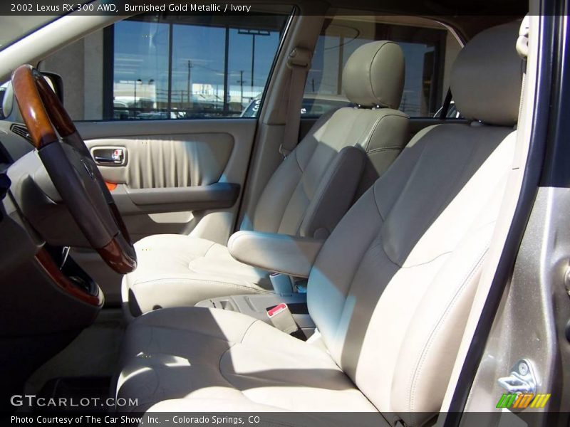 Burnished Gold Metallic / Ivory 2002 Lexus RX 300 AWD