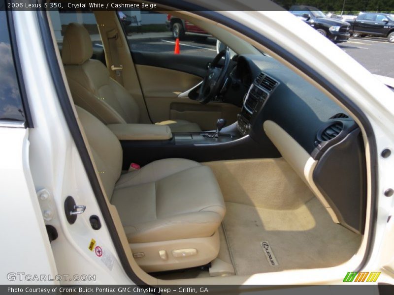 Crystal White / Cashmere Beige 2006 Lexus IS 350