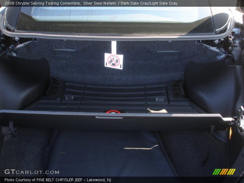 Silver Steel Metallic / Dark Slate Gray/Light Slate Gray 2008 Chrysler Sebring Touring Convertible