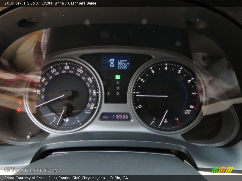 Crystal White / Cashmere Beige 2006 Lexus IS 350