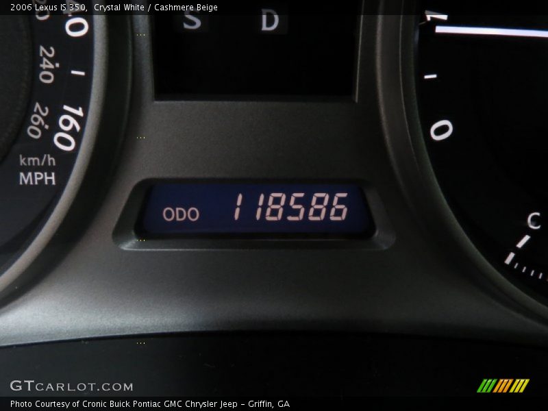 Crystal White / Cashmere Beige 2006 Lexus IS 350