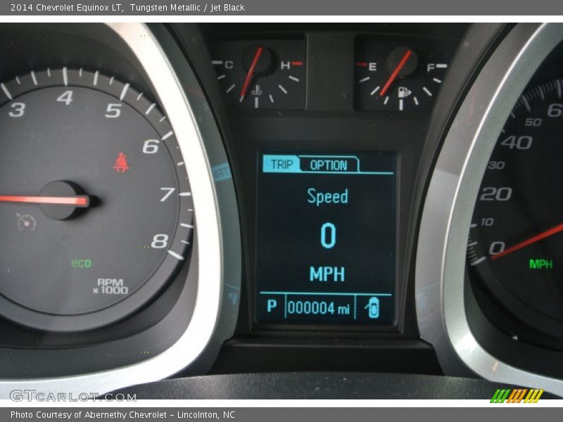 Tungsten Metallic / Jet Black 2014 Chevrolet Equinox LT