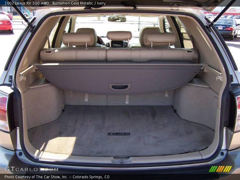 Burnished Gold Metallic / Ivory 2002 Lexus RX 300 AWD