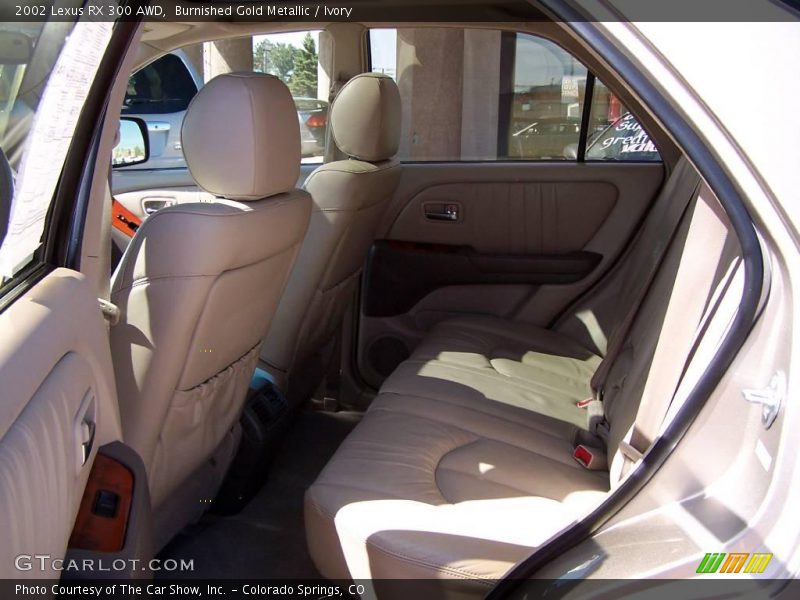 Burnished Gold Metallic / Ivory 2002 Lexus RX 300 AWD