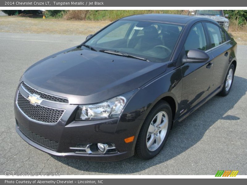 Tungsten Metallic / Jet Black 2014 Chevrolet Cruze LT