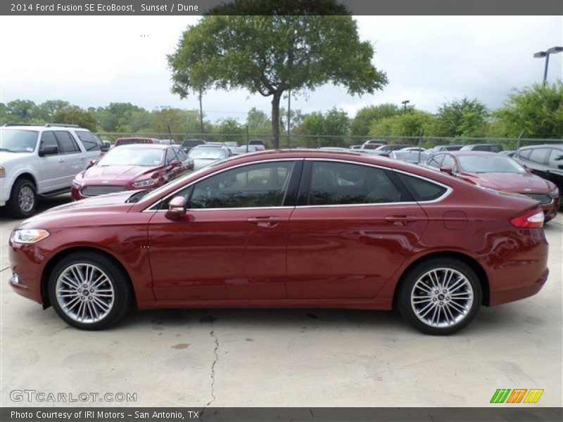  2014 Fusion SE EcoBoost Sunset