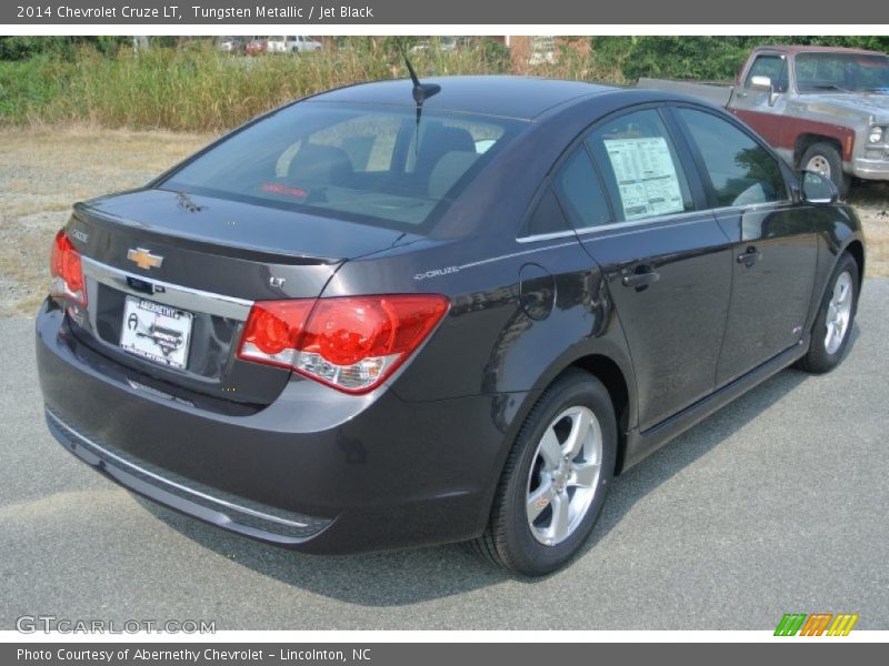 Tungsten Metallic / Jet Black 2014 Chevrolet Cruze LT