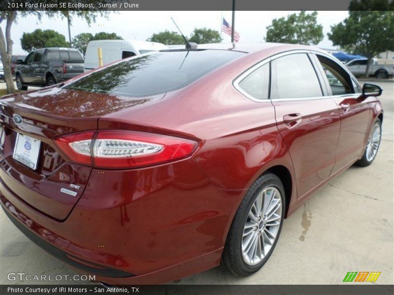 Sunset / Dune 2014 Ford Fusion SE EcoBoost