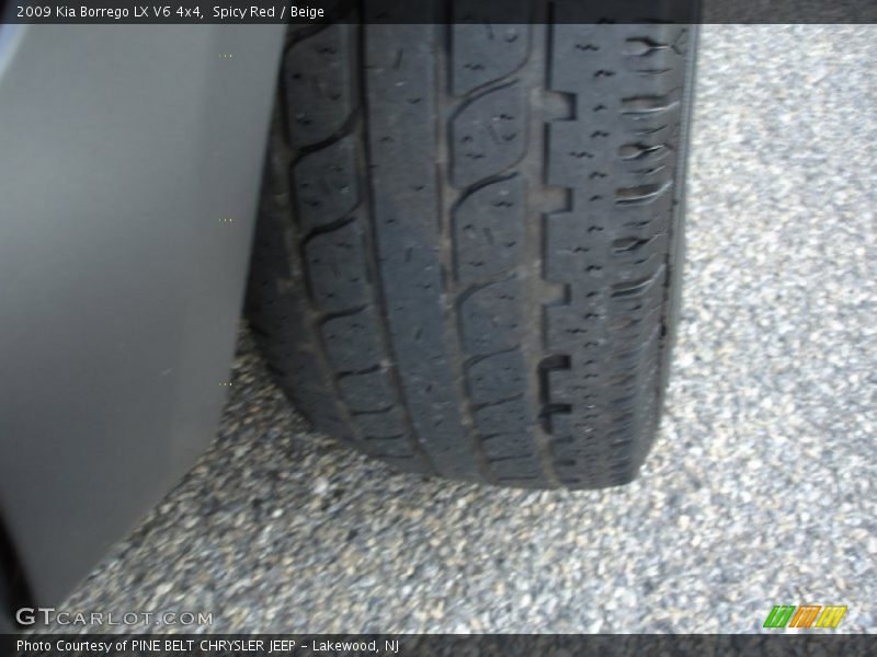 Spicy Red / Beige 2009 Kia Borrego LX V6 4x4