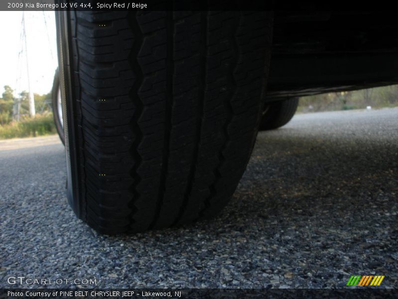 Spicy Red / Beige 2009 Kia Borrego LX V6 4x4