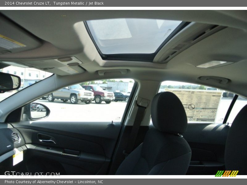 Tungsten Metallic / Jet Black 2014 Chevrolet Cruze LT