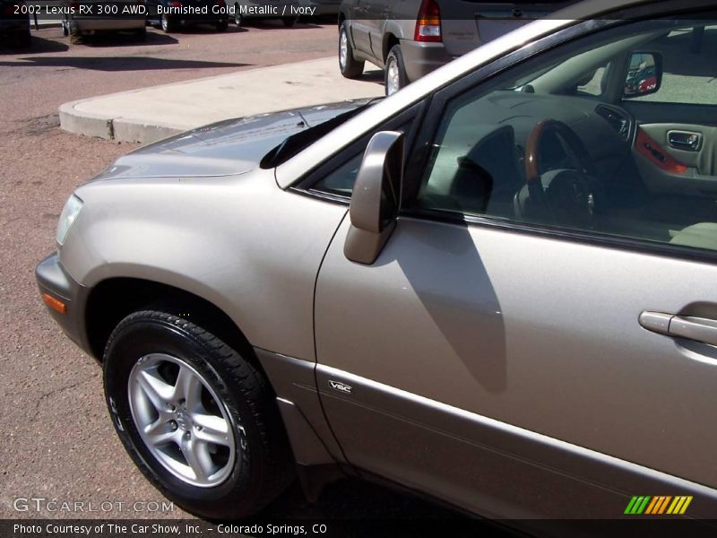 Burnished Gold Metallic / Ivory 2002 Lexus RX 300 AWD