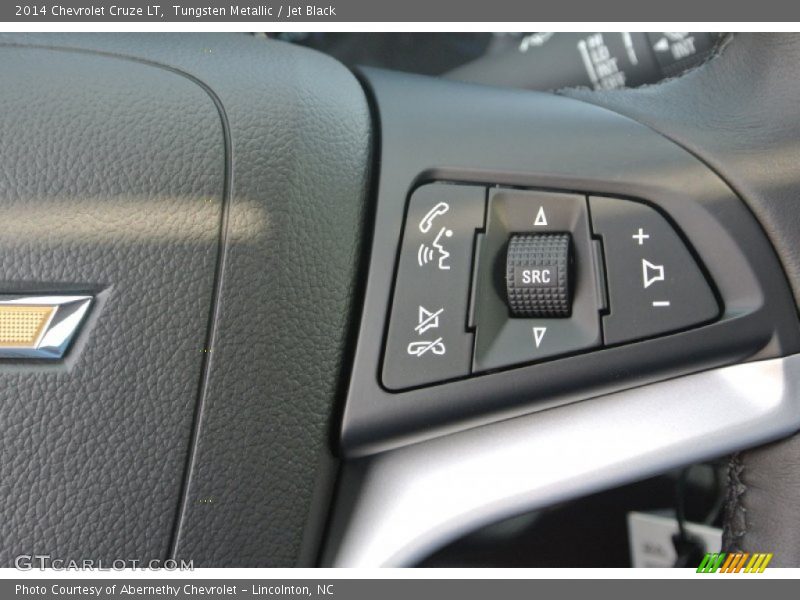 Tungsten Metallic / Jet Black 2014 Chevrolet Cruze LT