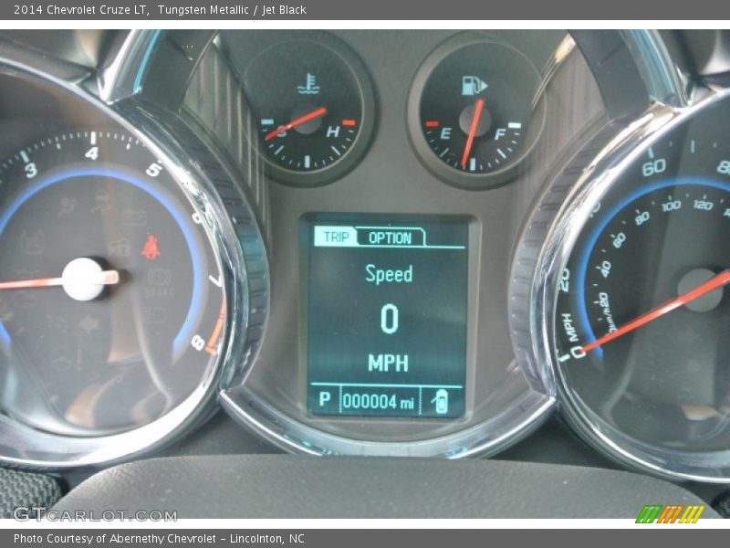 Tungsten Metallic / Jet Black 2014 Chevrolet Cruze LT