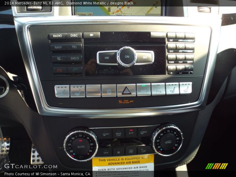 Controls of 2014 ML 63 AMG
