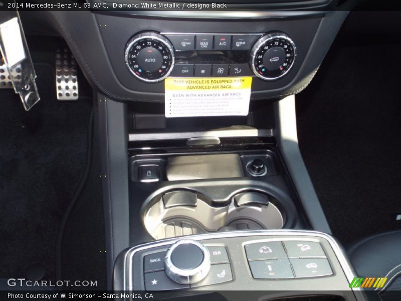 Controls of 2014 ML 63 AMG