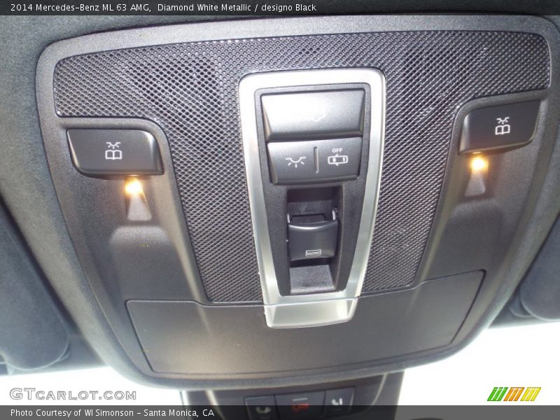 Controls of 2014 ML 63 AMG
