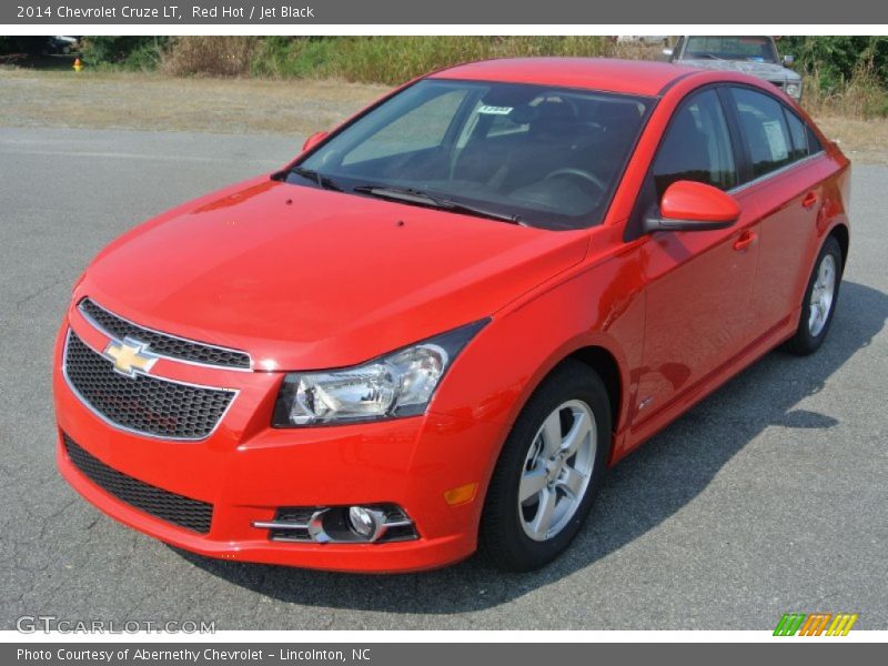 Red Hot / Jet Black 2014 Chevrolet Cruze LT