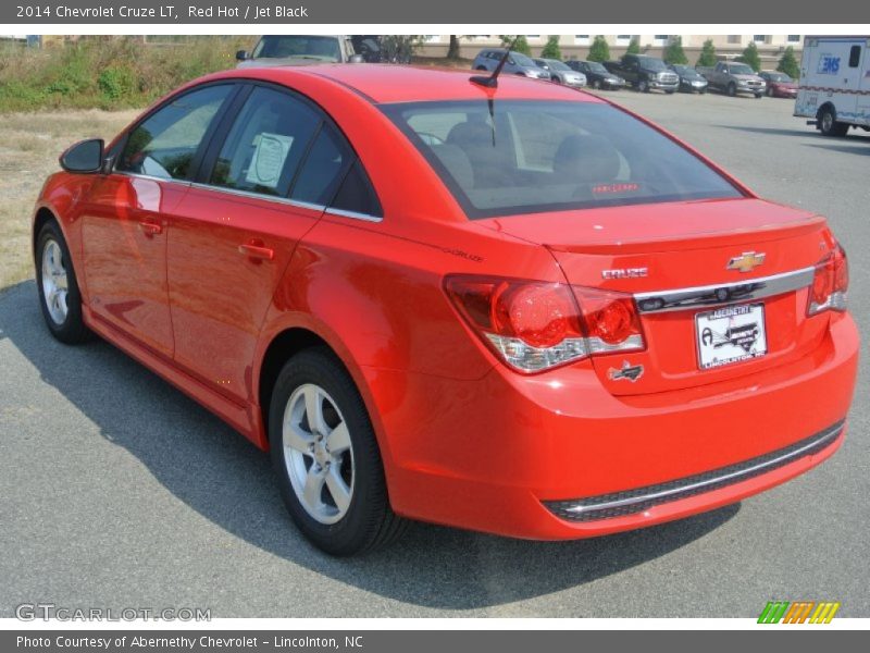 Red Hot / Jet Black 2014 Chevrolet Cruze LT