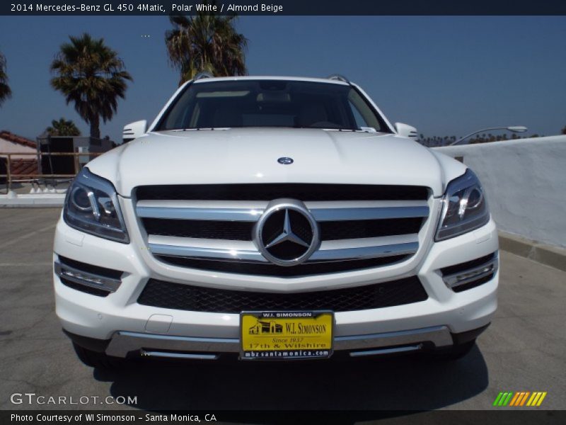 Polar White / Almond Beige 2014 Mercedes-Benz GL 450 4Matic