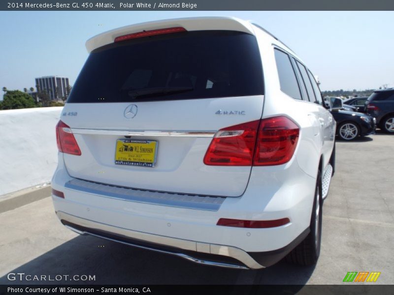 Polar White / Almond Beige 2014 Mercedes-Benz GL 450 4Matic