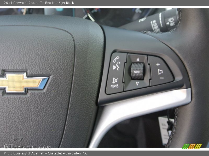 Red Hot / Jet Black 2014 Chevrolet Cruze LT