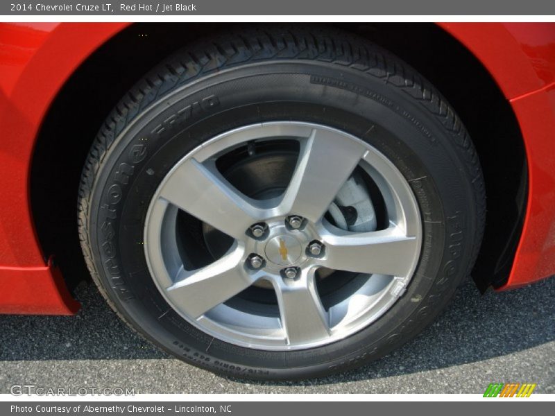 Red Hot / Jet Black 2014 Chevrolet Cruze LT