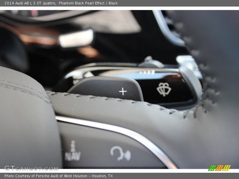 Phantom Black Pearl Effect / Black 2014 Audi A8 L 3.0T quattro