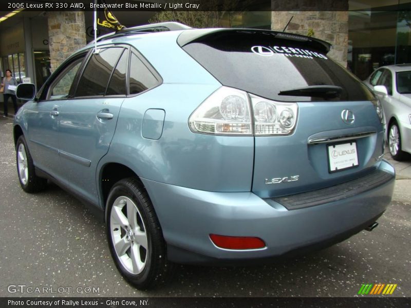 Breakwater Blue Metallic / Light Gray 2006 Lexus RX 330 AWD