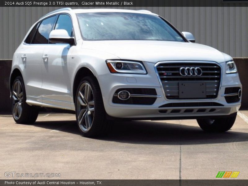 Glacier White Metallic / Black 2014 Audi SQ5 Prestige 3.0 TFSI quattro