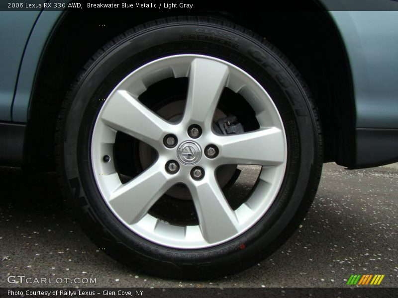 Breakwater Blue Metallic / Light Gray 2006 Lexus RX 330 AWD