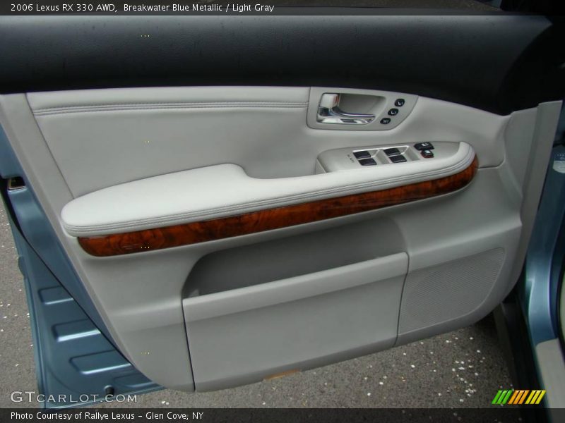 Breakwater Blue Metallic / Light Gray 2006 Lexus RX 330 AWD