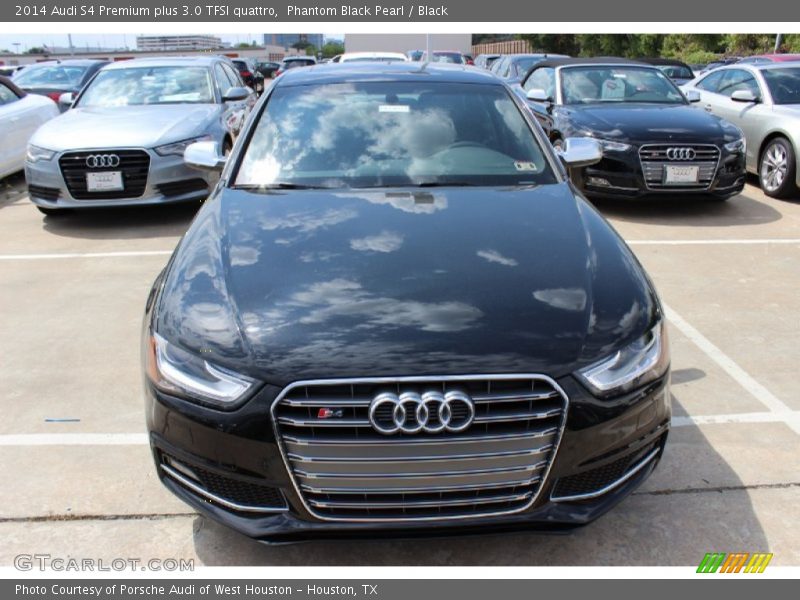 Phantom Black Pearl / Black 2014 Audi S4 Premium plus 3.0 TFSI quattro