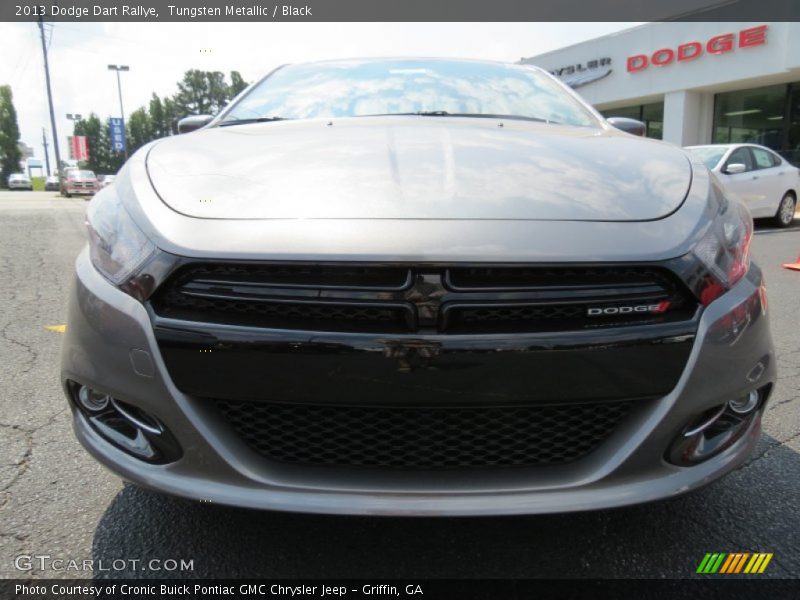 Tungsten Metallic / Black 2013 Dodge Dart Rallye