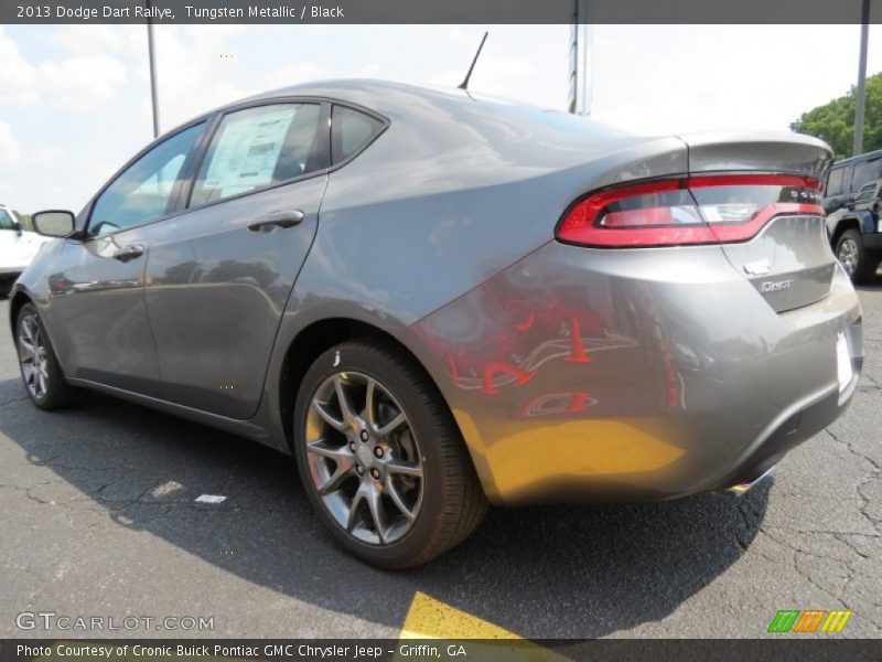 Tungsten Metallic / Black 2013 Dodge Dart Rallye