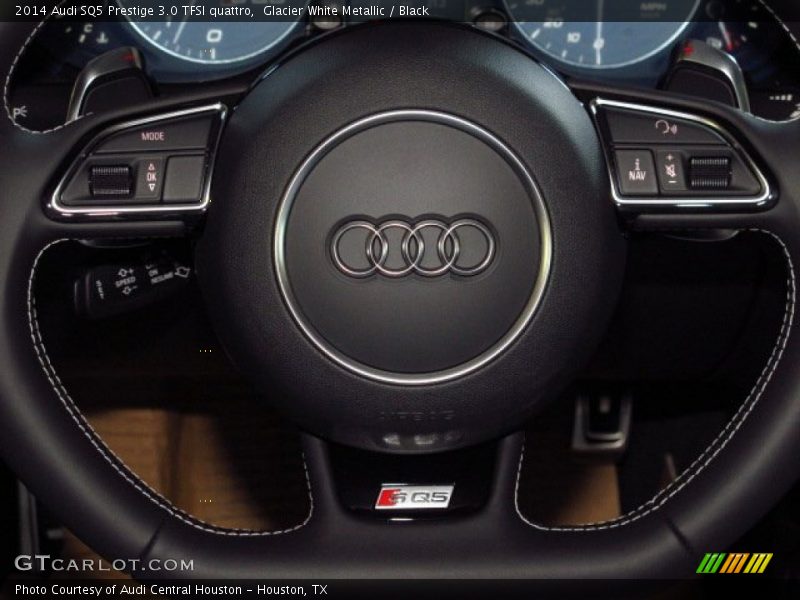 Glacier White Metallic / Black 2014 Audi SQ5 Prestige 3.0 TFSI quattro