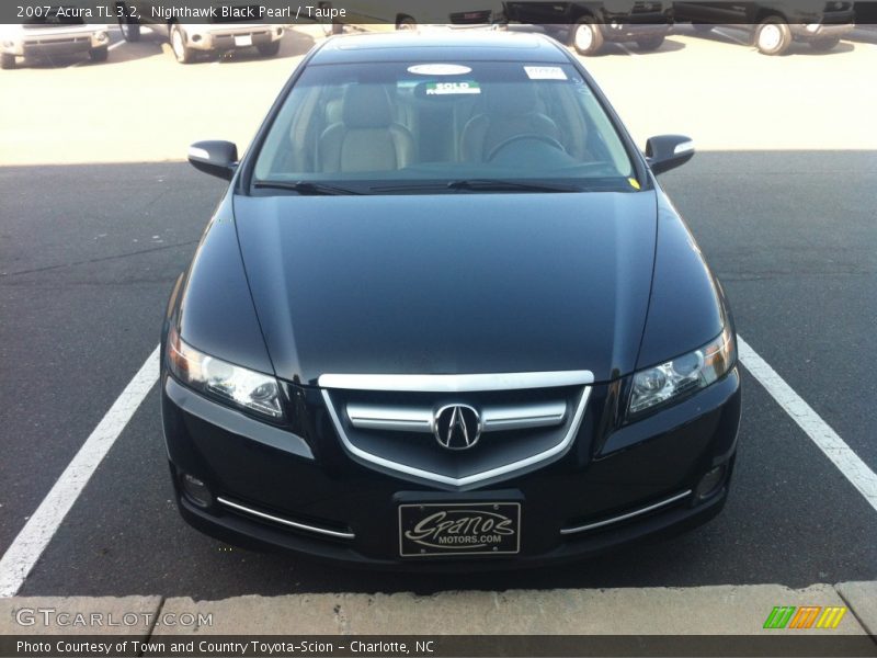 Nighthawk Black Pearl / Taupe 2007 Acura TL 3.2