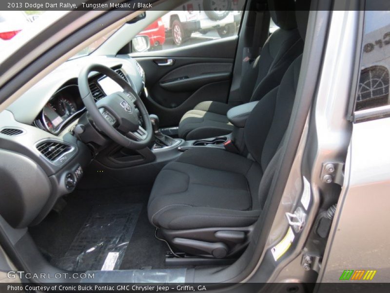 Tungsten Metallic / Black 2013 Dodge Dart Rallye