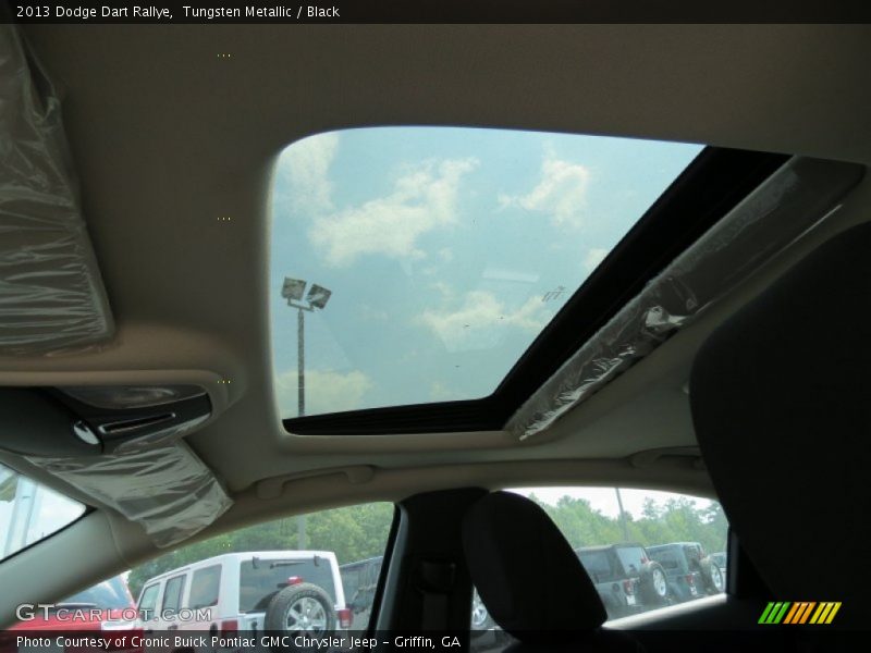 Tungsten Metallic / Black 2013 Dodge Dart Rallye