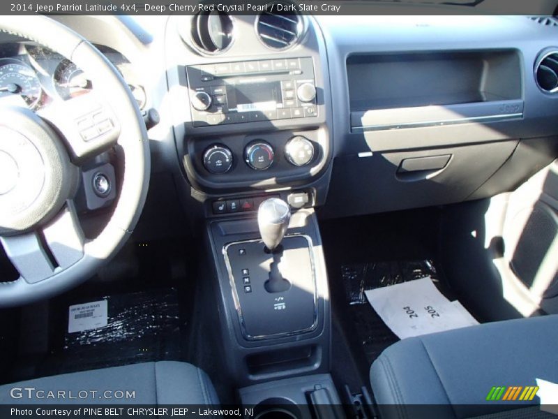 Deep Cherry Red Crystal Pearl / Dark Slate Gray 2014 Jeep Patriot Latitude 4x4