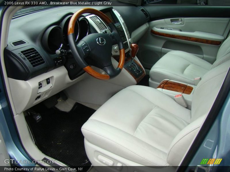 Breakwater Blue Metallic / Light Gray 2006 Lexus RX 330 AWD