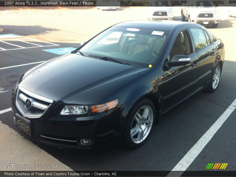 Nighthawk Black Pearl / Taupe 2007 Acura TL 3.2